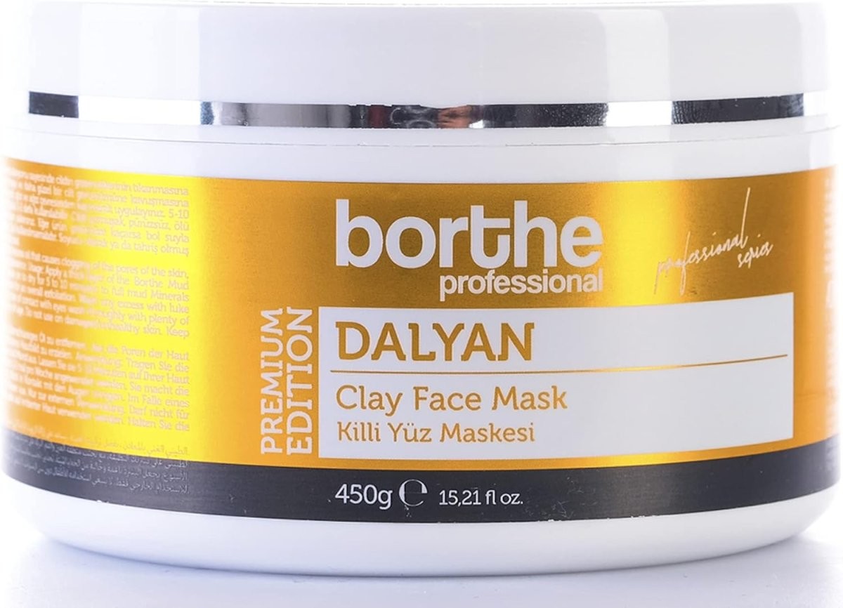 Borthe Dalyan Kil Yüz Maskesi 450 ML