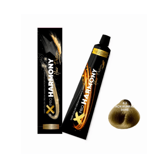 X Pro Harmony Saç Boyası 8.3 Açık Kumral Dore 60 ML