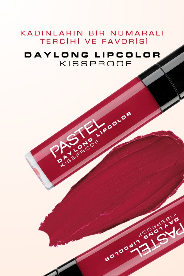 Pastel Daylong Lipcolor Kissproof Likit Mat Ruj 48