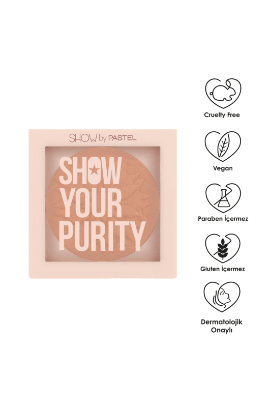 Show By Pastel Show Your Purity Powder - Pudra 102 Natural Finish