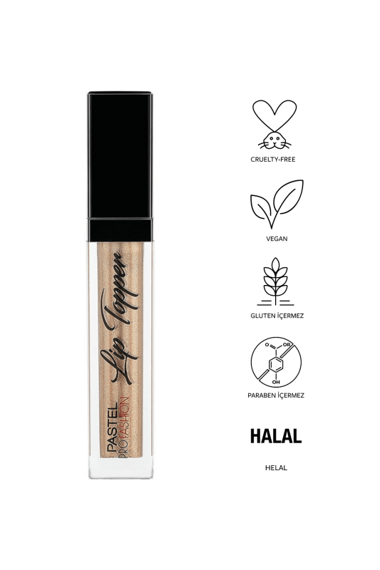 Pastel Lip Topper - Dudak Parlatıcısı 302 Glitz