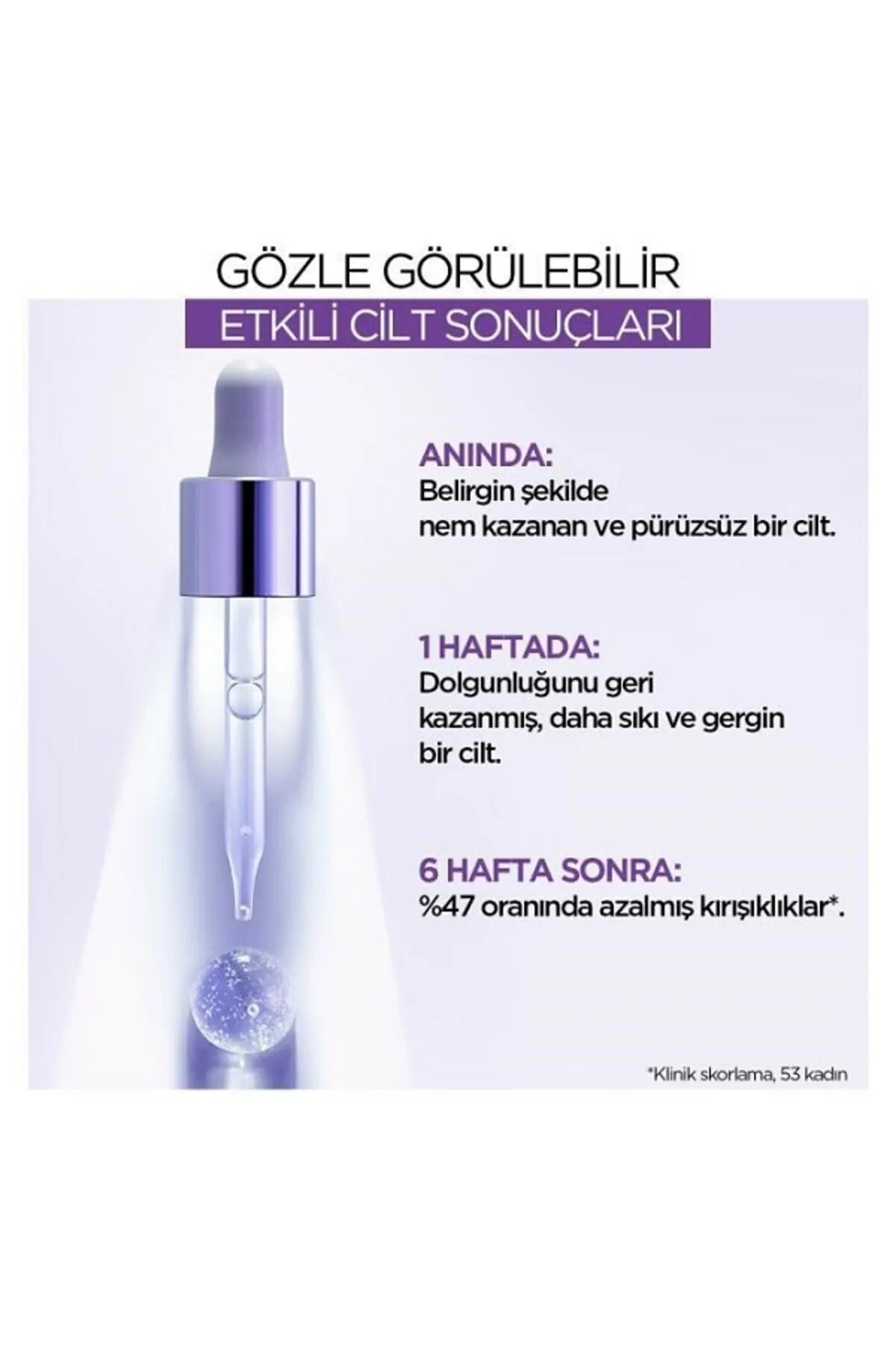 Loreal Paris Revitalift Filler %1.5 Saf Hyaluronik Asit Kırışıklık Karşıtı Serum 30 ML