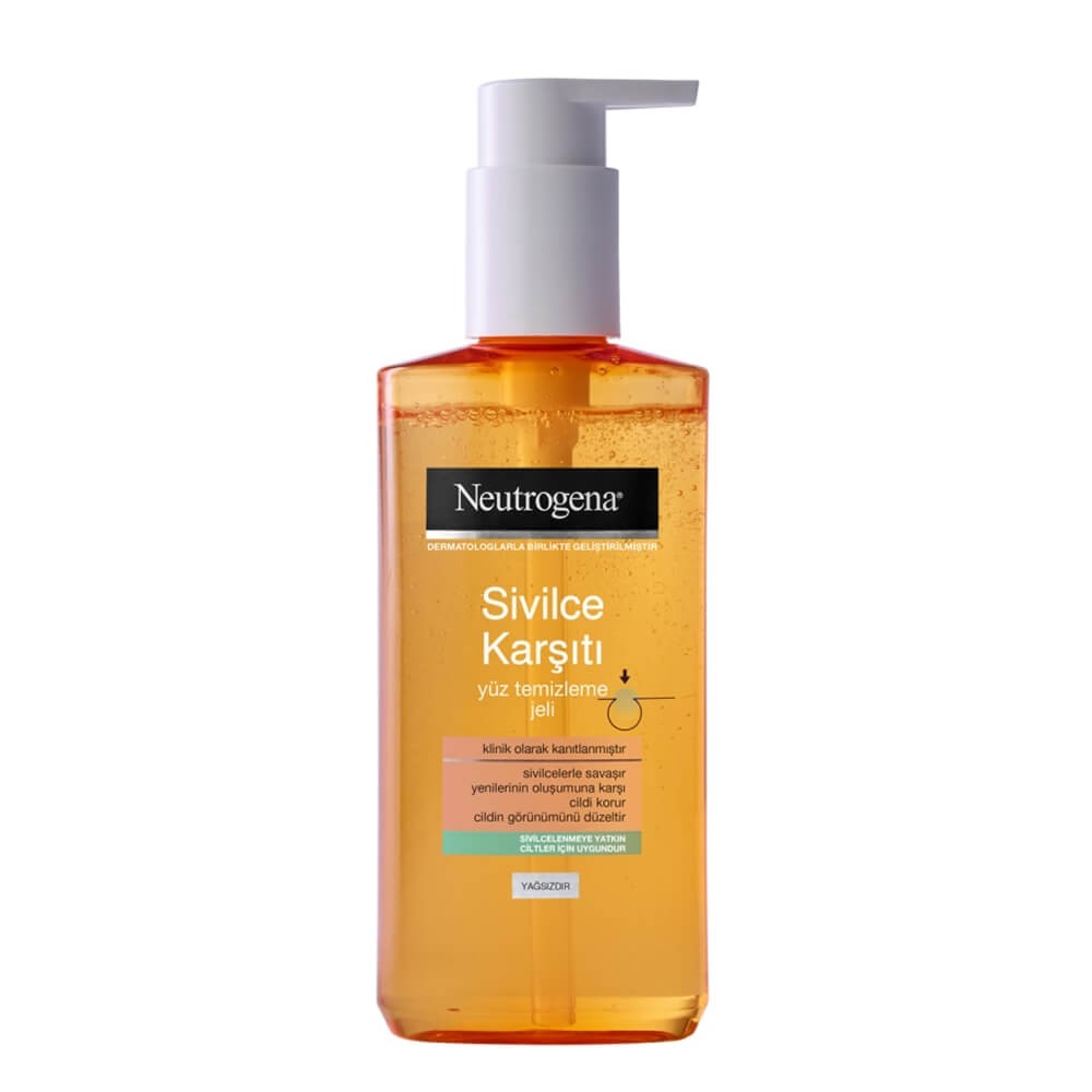 Neutrogena Yağsız Yüz Temizleme Jeli 200Ml