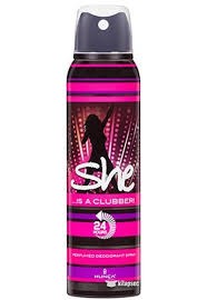 She İs Clubber Deodarant 