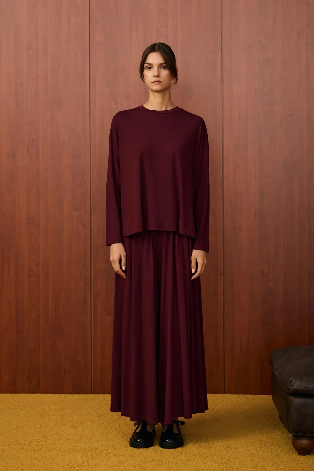 Merwish Takım 25K-MR-1568 - Bordo