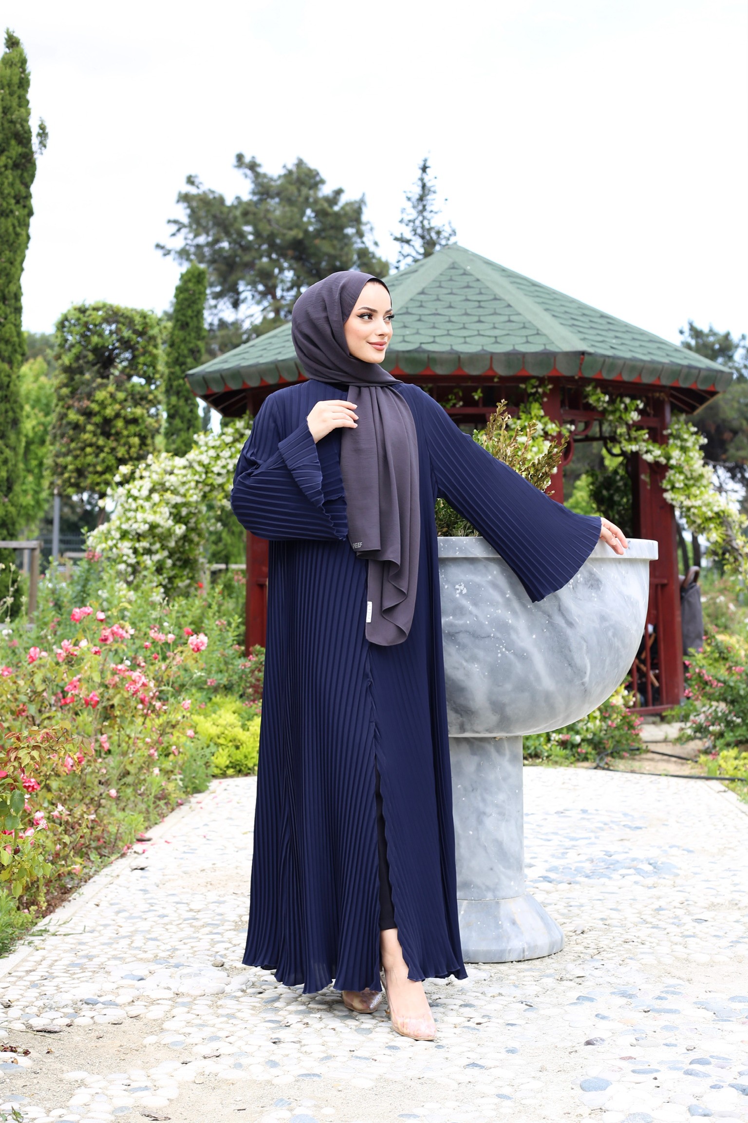 Pieef Abaya 2415 - Lacivert