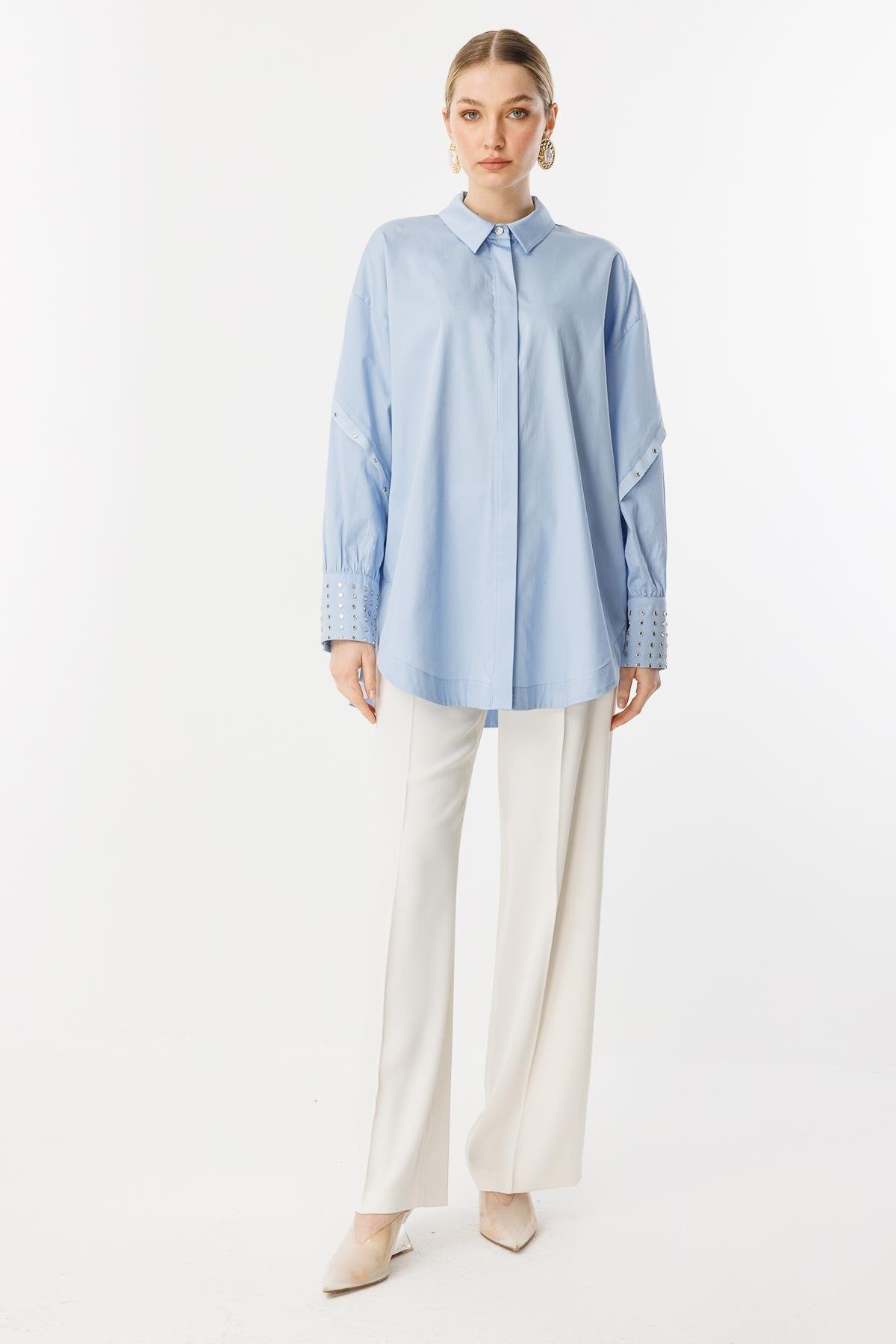 Ghisa Tunik 25Y-GH-4849 - Mavi