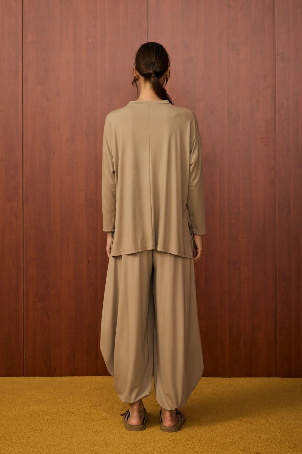 Merwish Takım 25K-MR-1567 - Bej