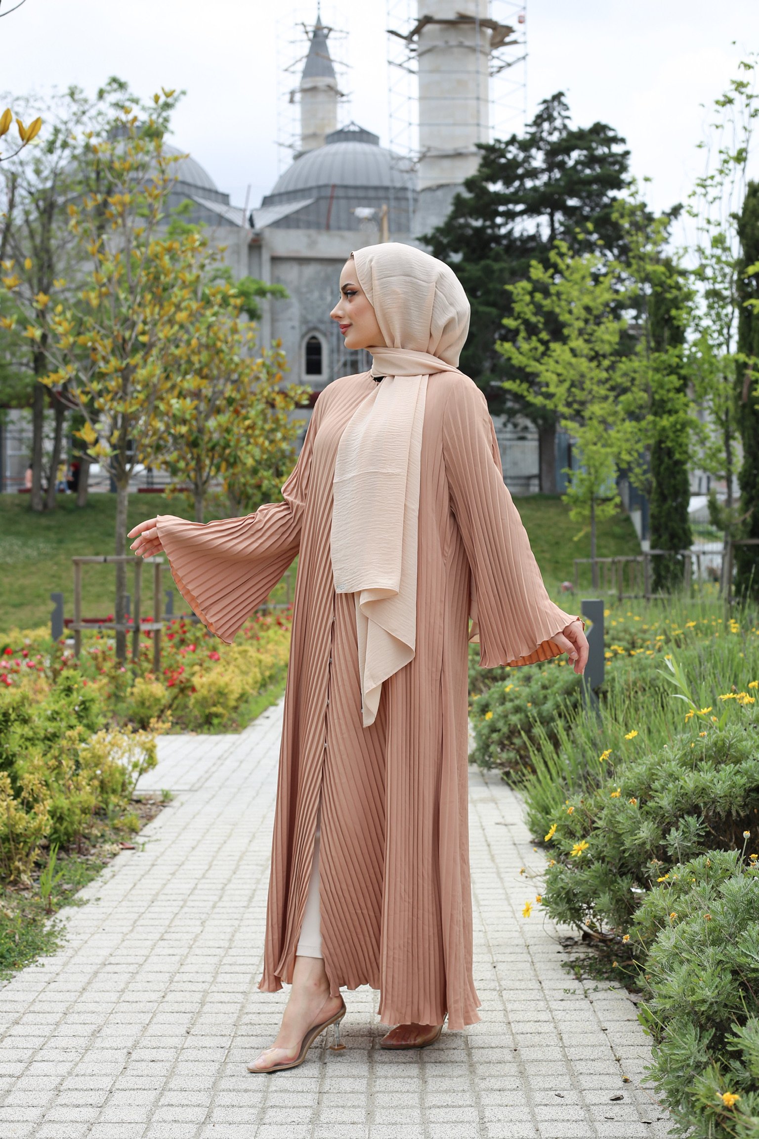 Pieef Abaya 2415 - Nude