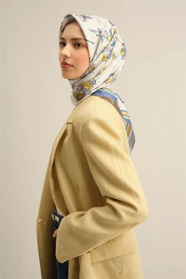 Armine Eşarp İpek Tivil 9316DT - 83