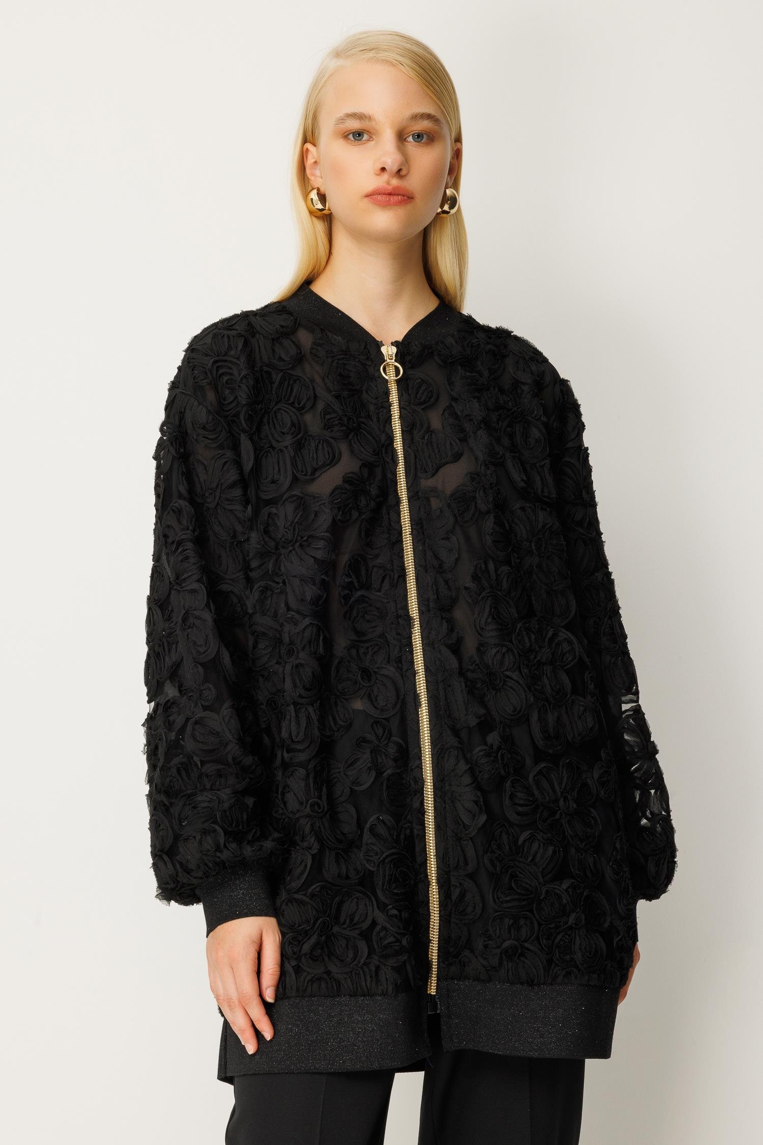 Ghisa Ceket 26K-GH-3206 - Black