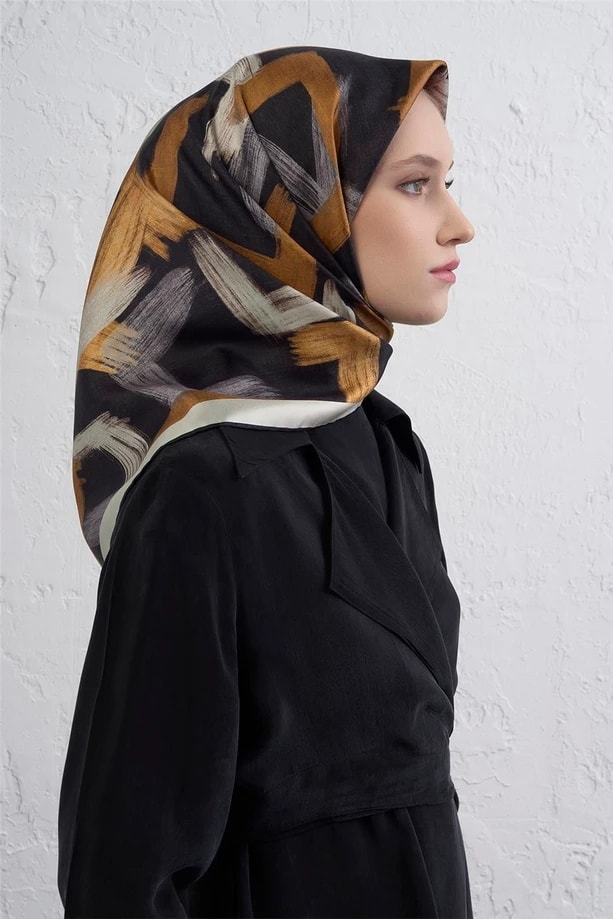 Armine Eşarp İpek Tivil 26K-AR-9413DT