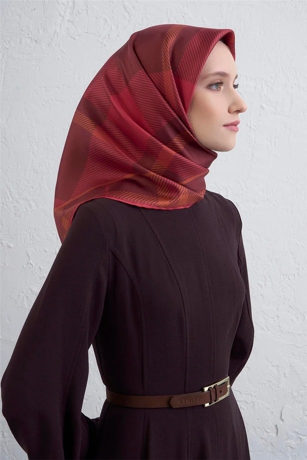 Armine Eşarp İpek Tivil 26K-AR-9418DT