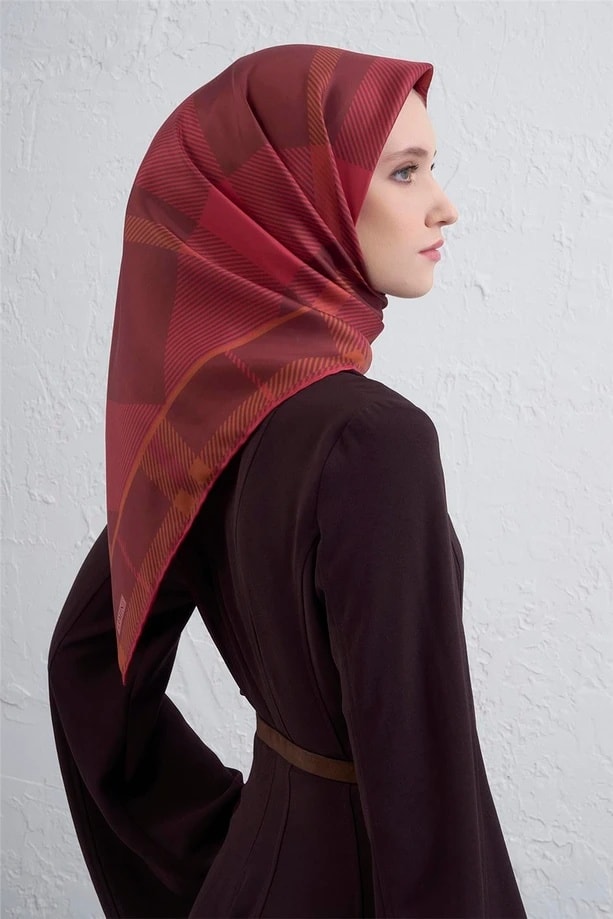 Armine Eşarp İpek Tivil 26K-AR-9418DT
