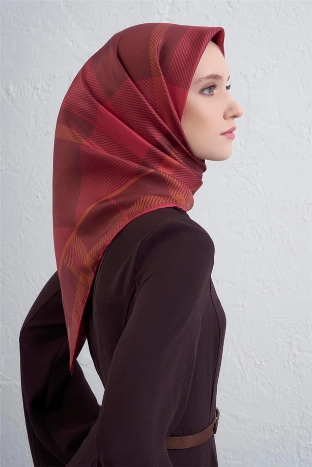 Armine Eşarp İpek Tivil 26K-AR-9418DT