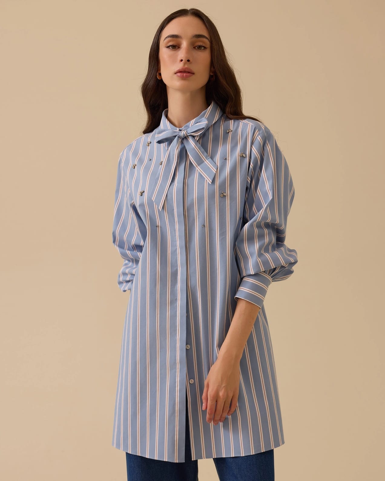 Seçil Gömlek 26K-SE-2521511003 - Blue