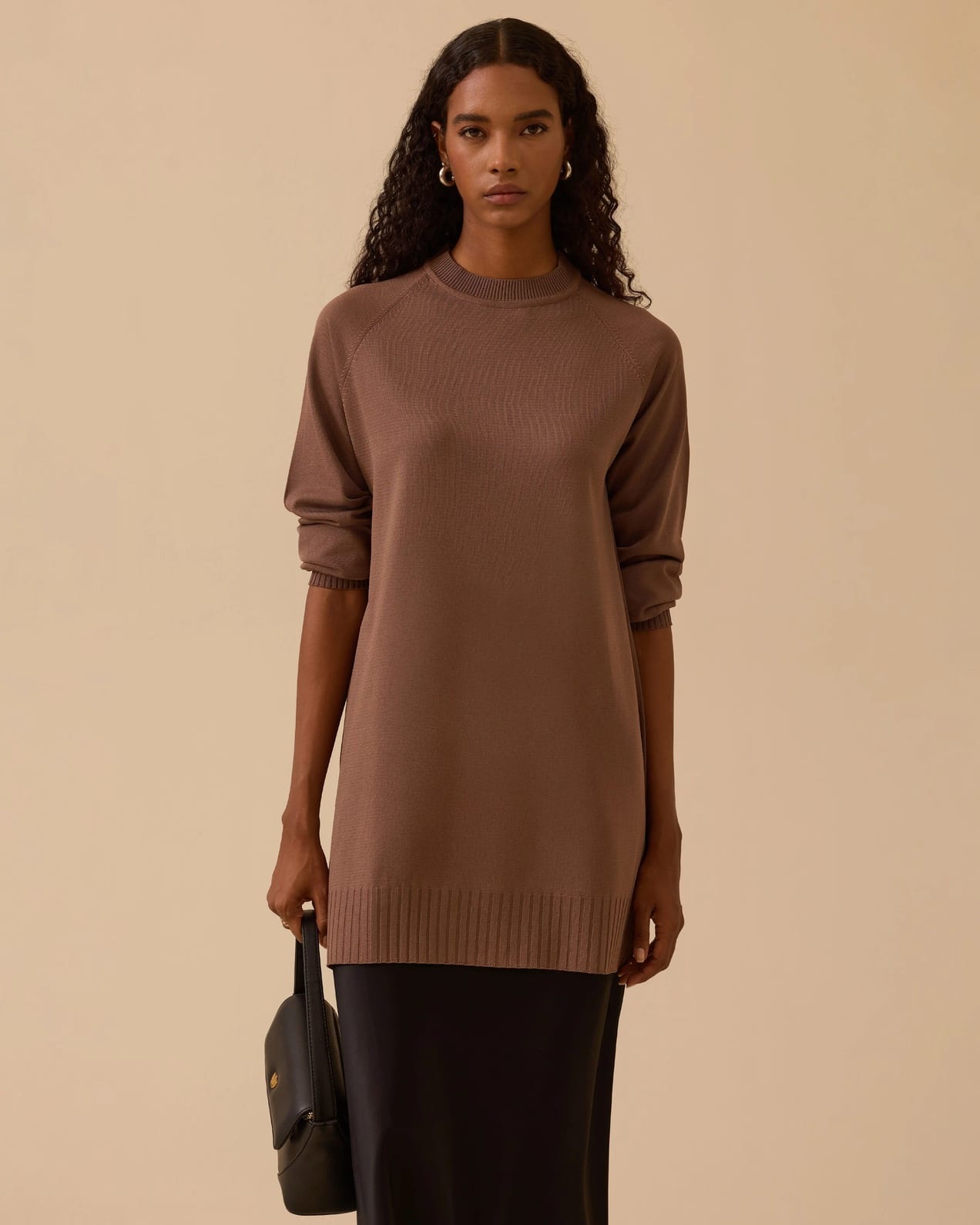 Seçil Tunik 26K-SE-2521711005 - Kahve