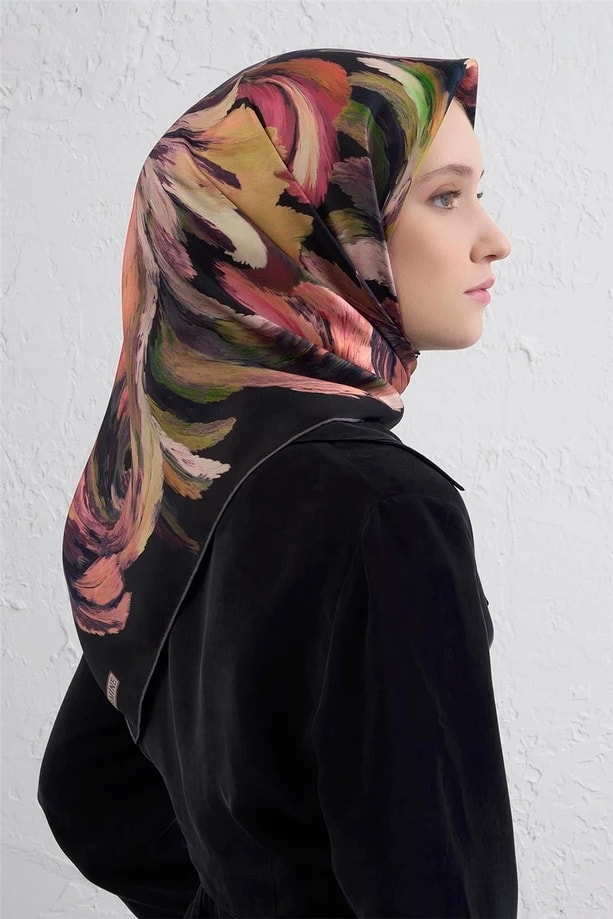 Armine Eşarp İpek Tivil 26K-AR-9423DT