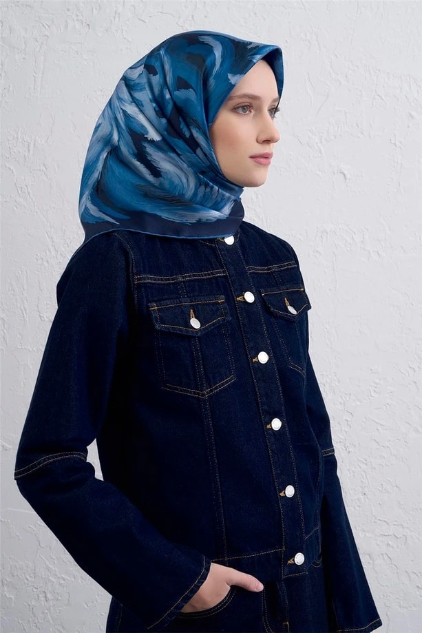 Armine Eşarp İpek Tivil 26K-AR-9423DT - 54