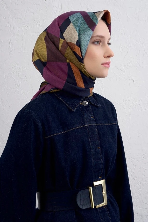 Armine Eşarp İpek Tivil 26K-AR-9429DT - 80
