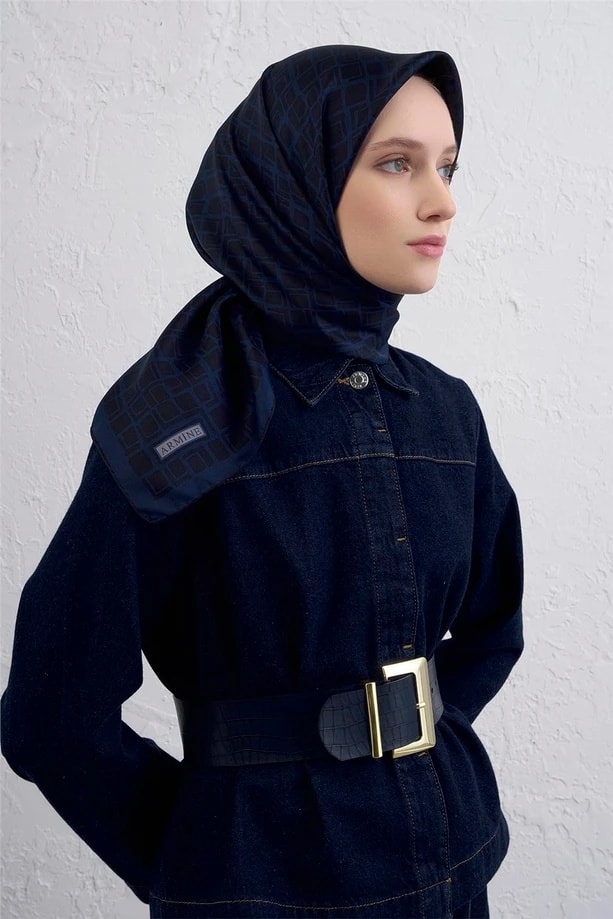 Armine Eşarp İpek Tivil 26K-AR-9438DT - 50