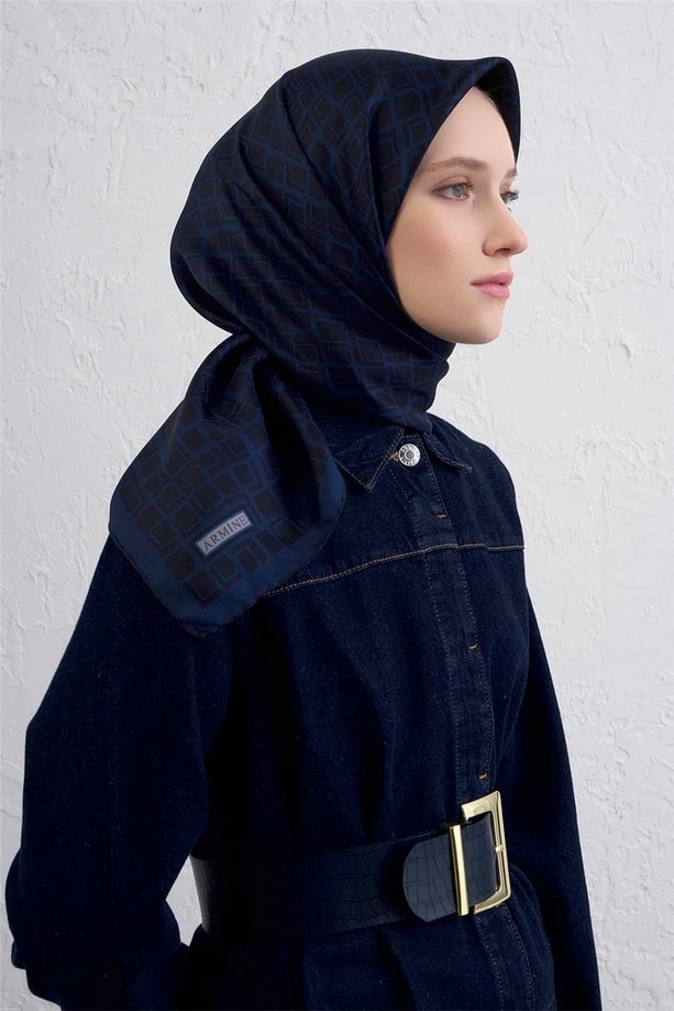 Armine Eşarp İpek Tivil 26K-AR-9438DT