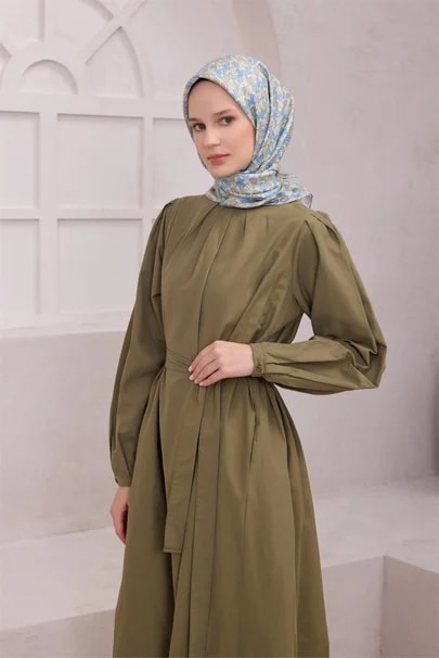 Bel1li Eşarp İpek Tivil 26K-BE-4204DT - 88