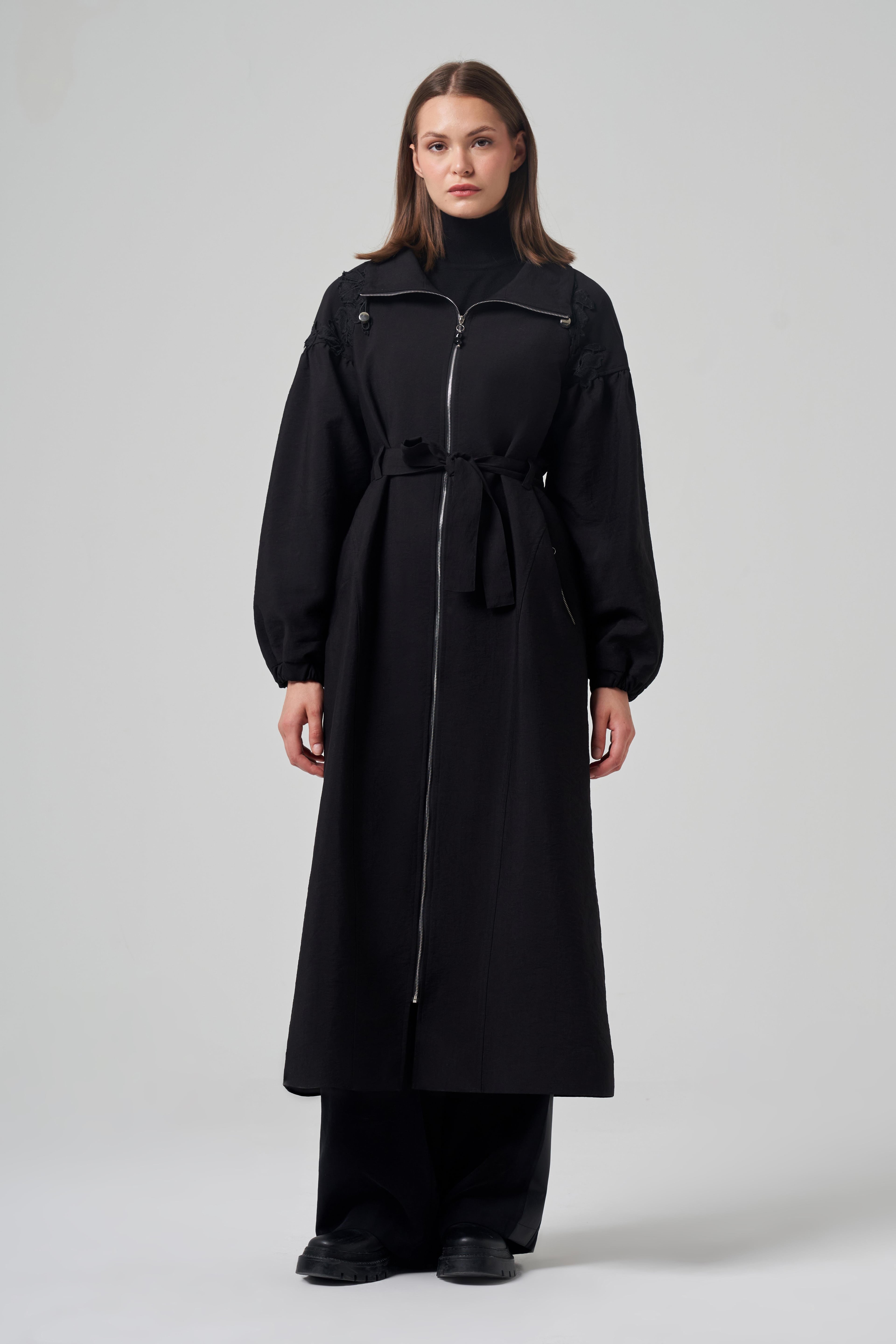 Ceremony Trençkot 25K-CE-6840 - Siyah