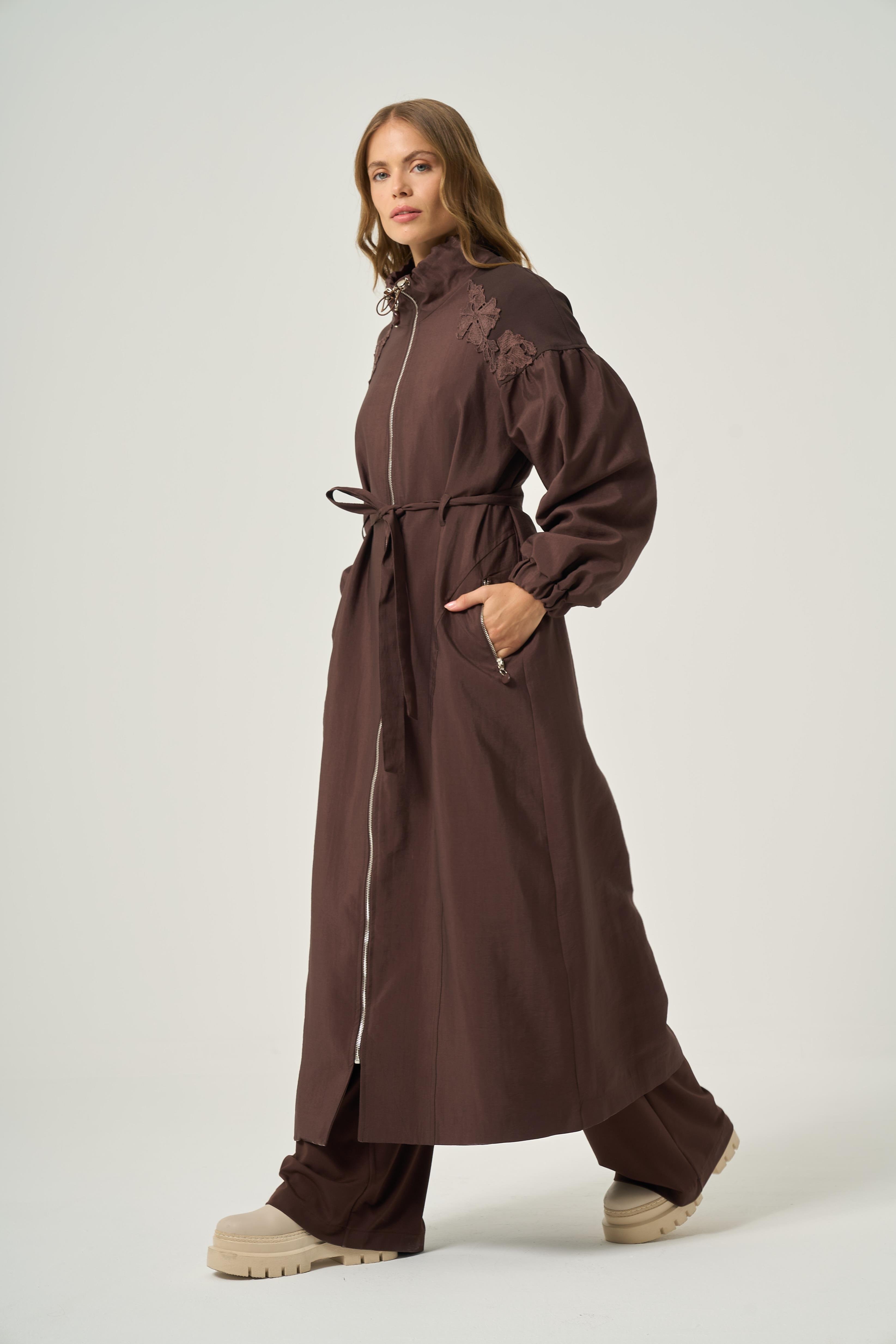 Ceremony Trençkot 25K-CE-6840 - Kahve