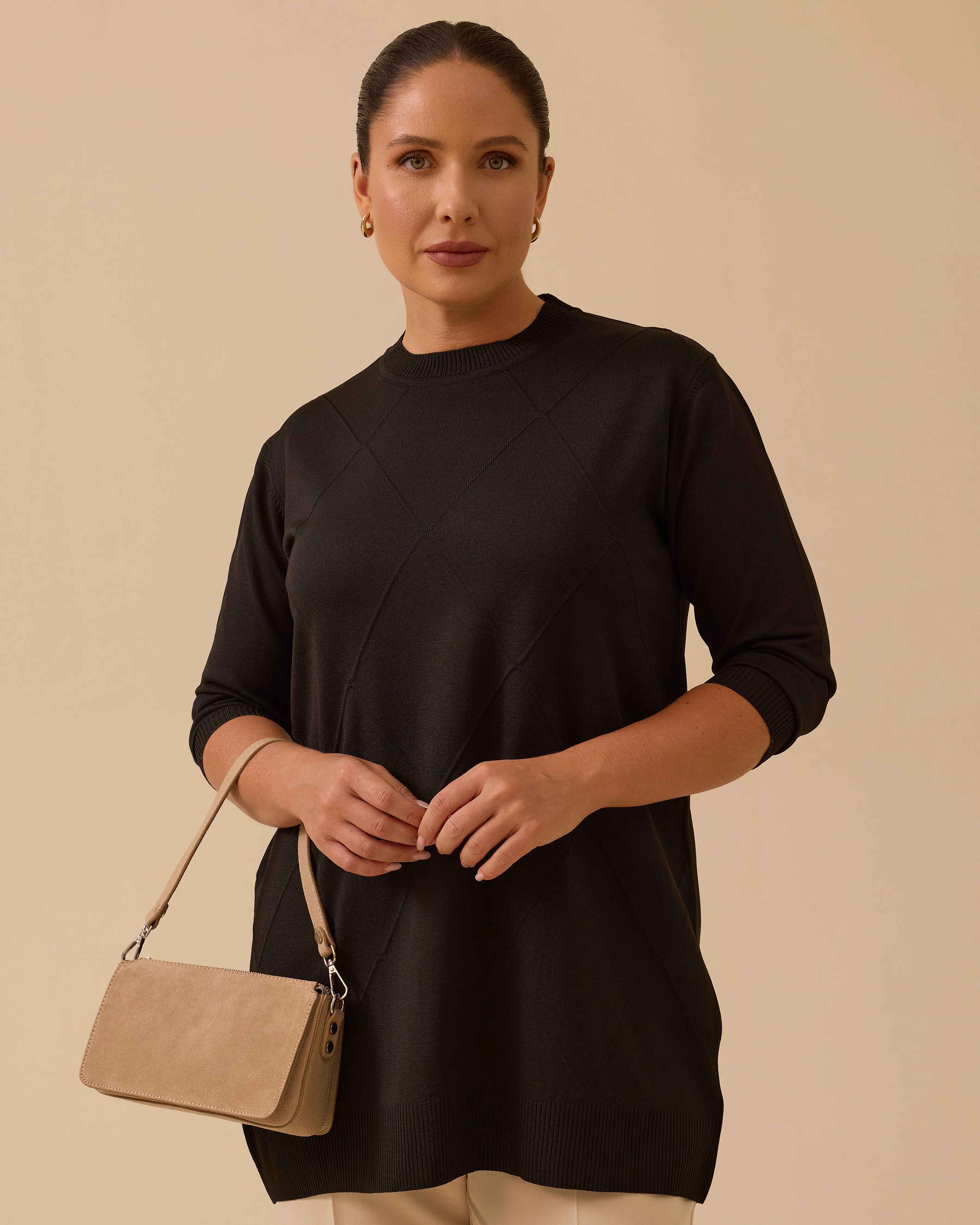 Gala-Xi Tunik 26K-GX-2521714008 - Siyah