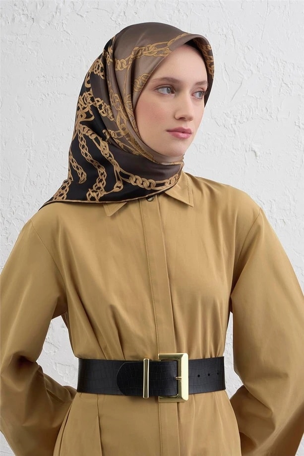 Armine Eşarp İpek Tivil 26K-AR-9427DT