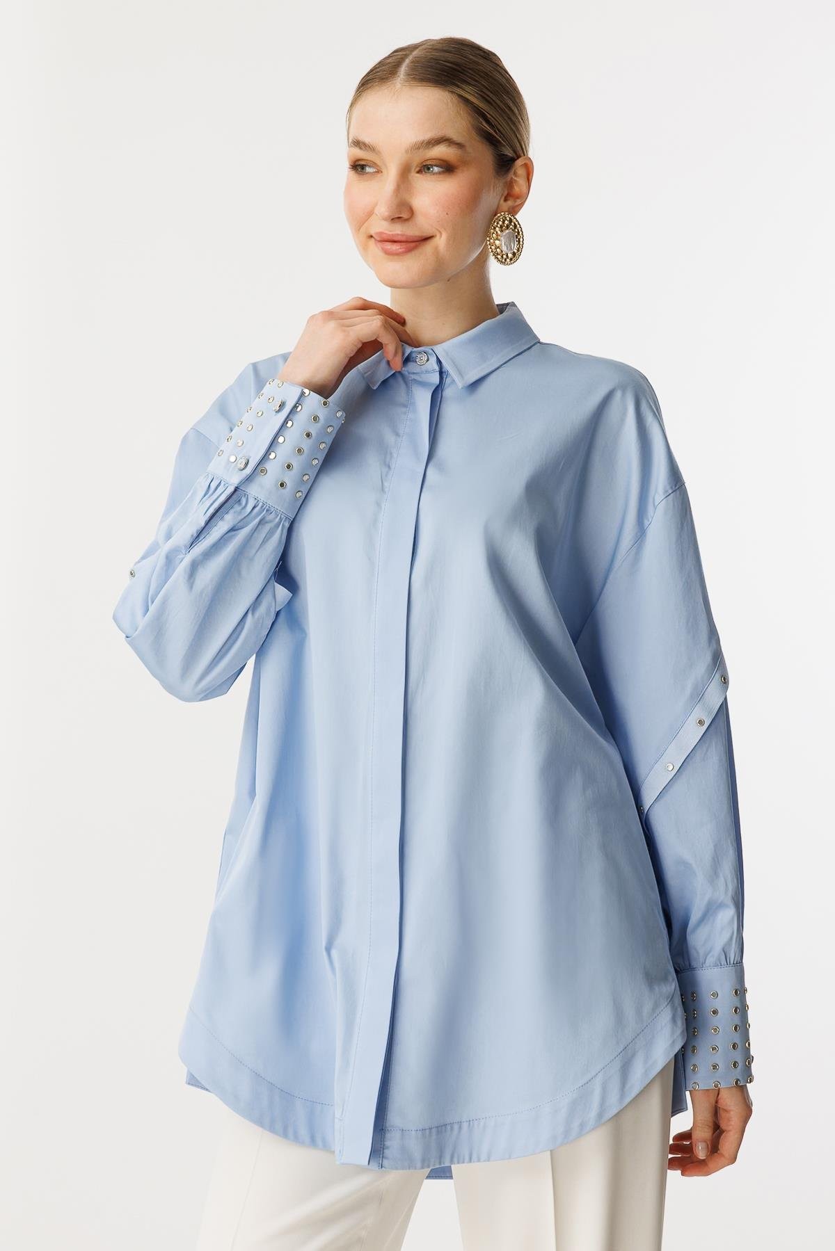 Ghisa Tunik 25Y-GH-4849 - Mavi
