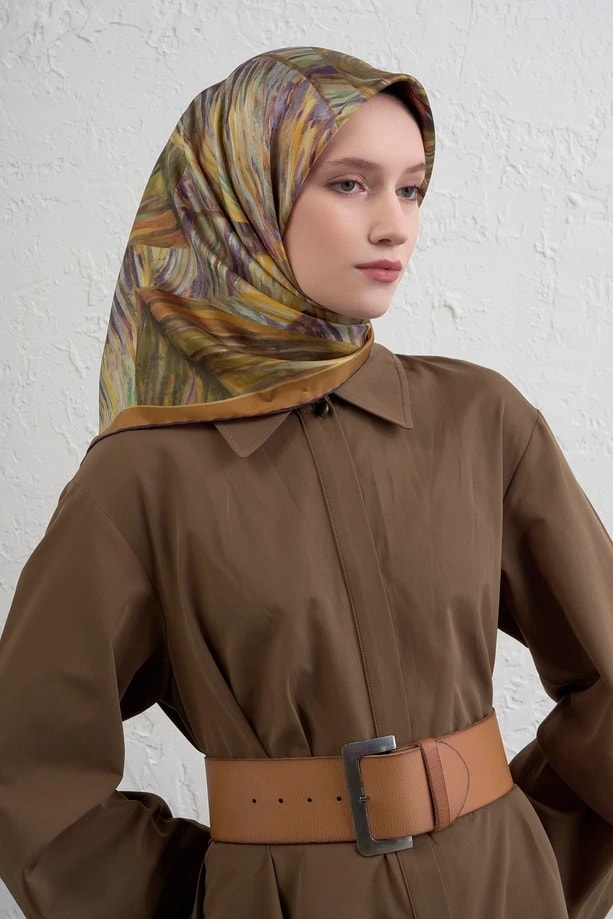 Armine Eşarp İpek Tivil 26K-AR-9430DT - 1
