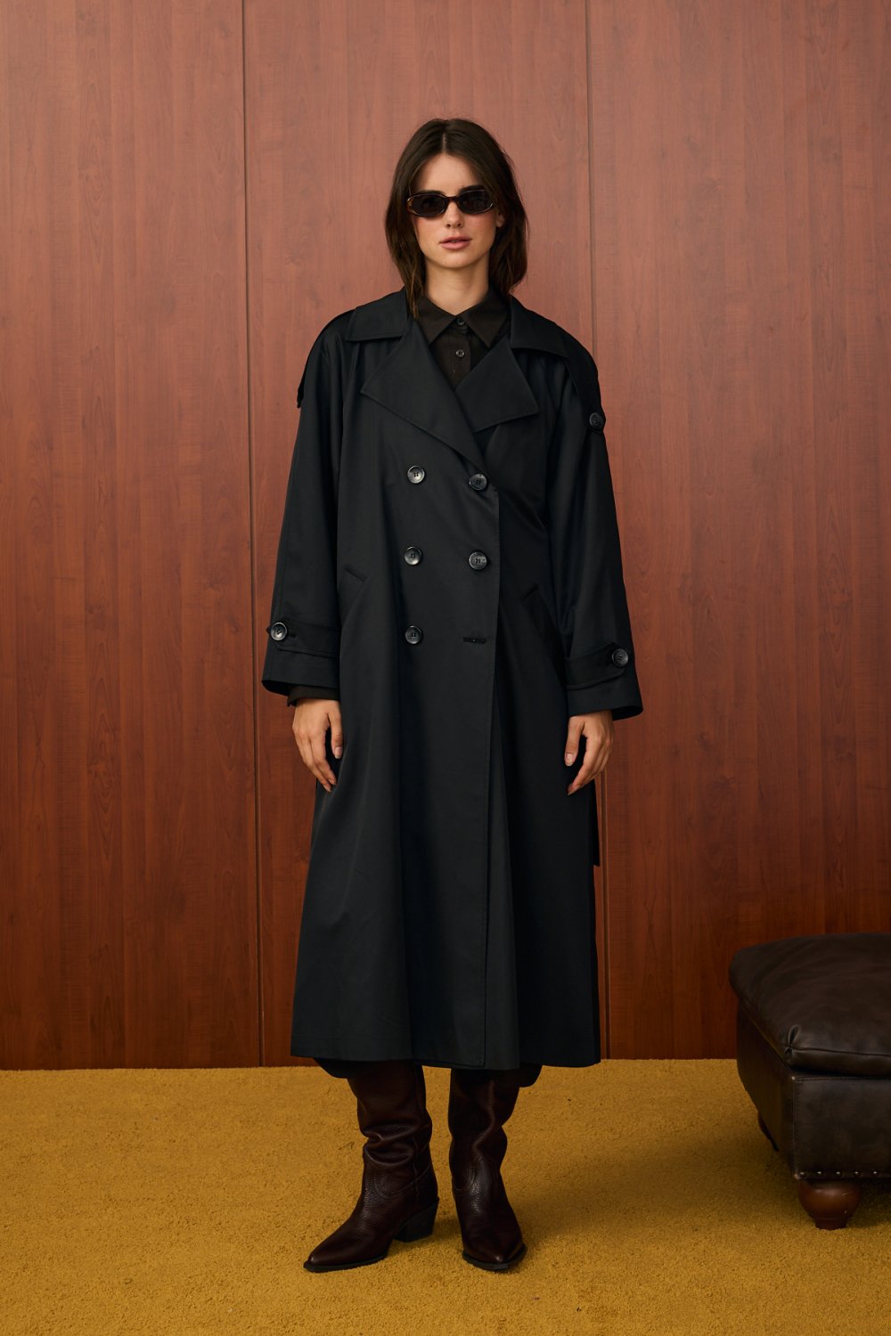 Merwish Trenç 25K-MR-1545 - Siyah