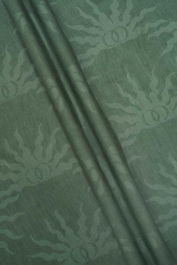 İmannoor Şal Tencel Yün 25Y-İM-3038 - Yeşil