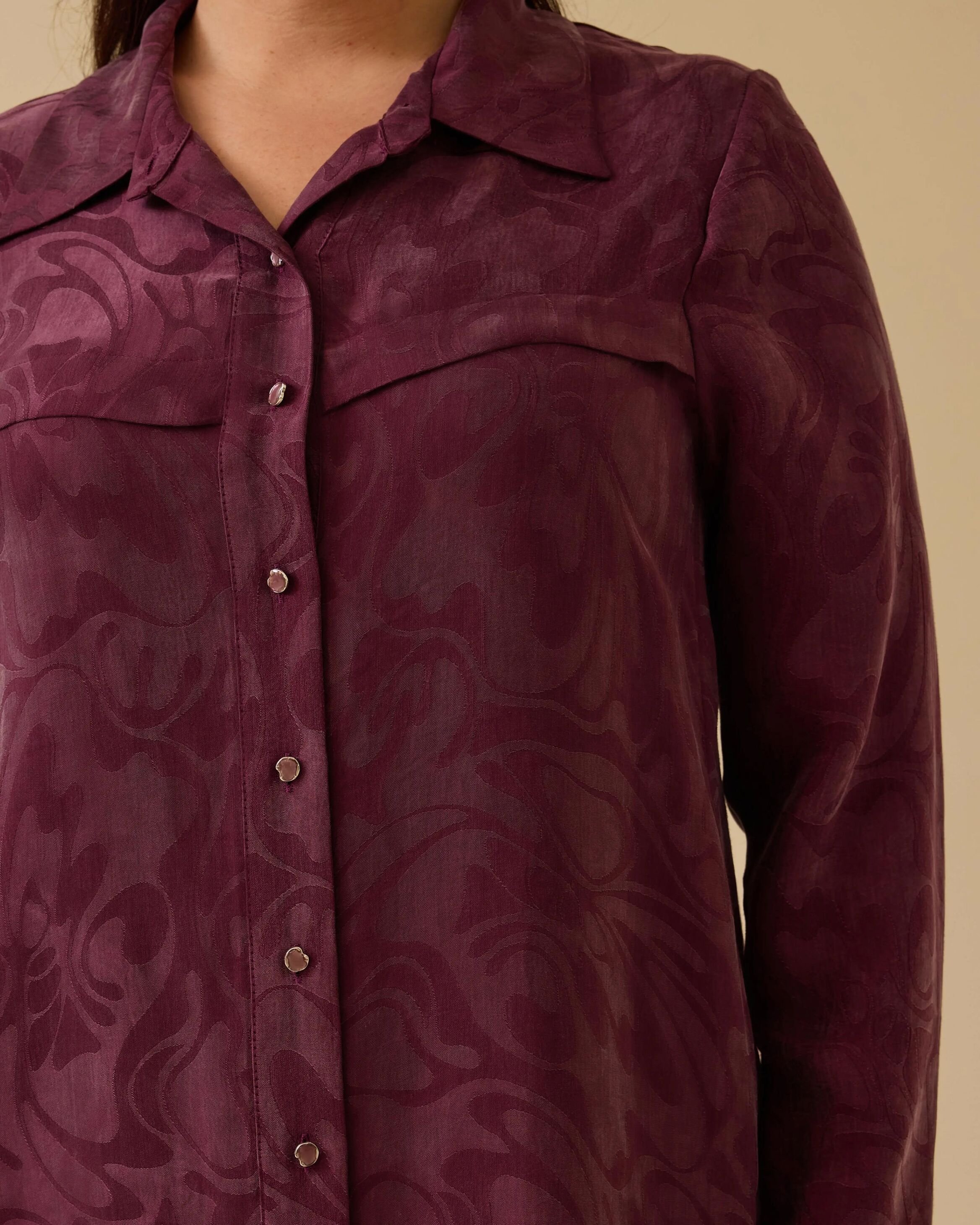 Gala-Xi Tunik 25Y-GX-2511214022 - Mürdüm