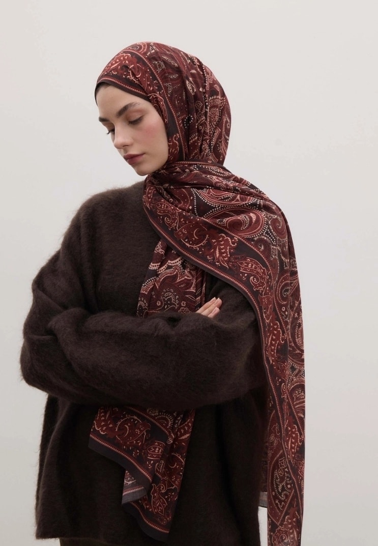 Freshscarf Şal Dark Vintage DSNS00000175