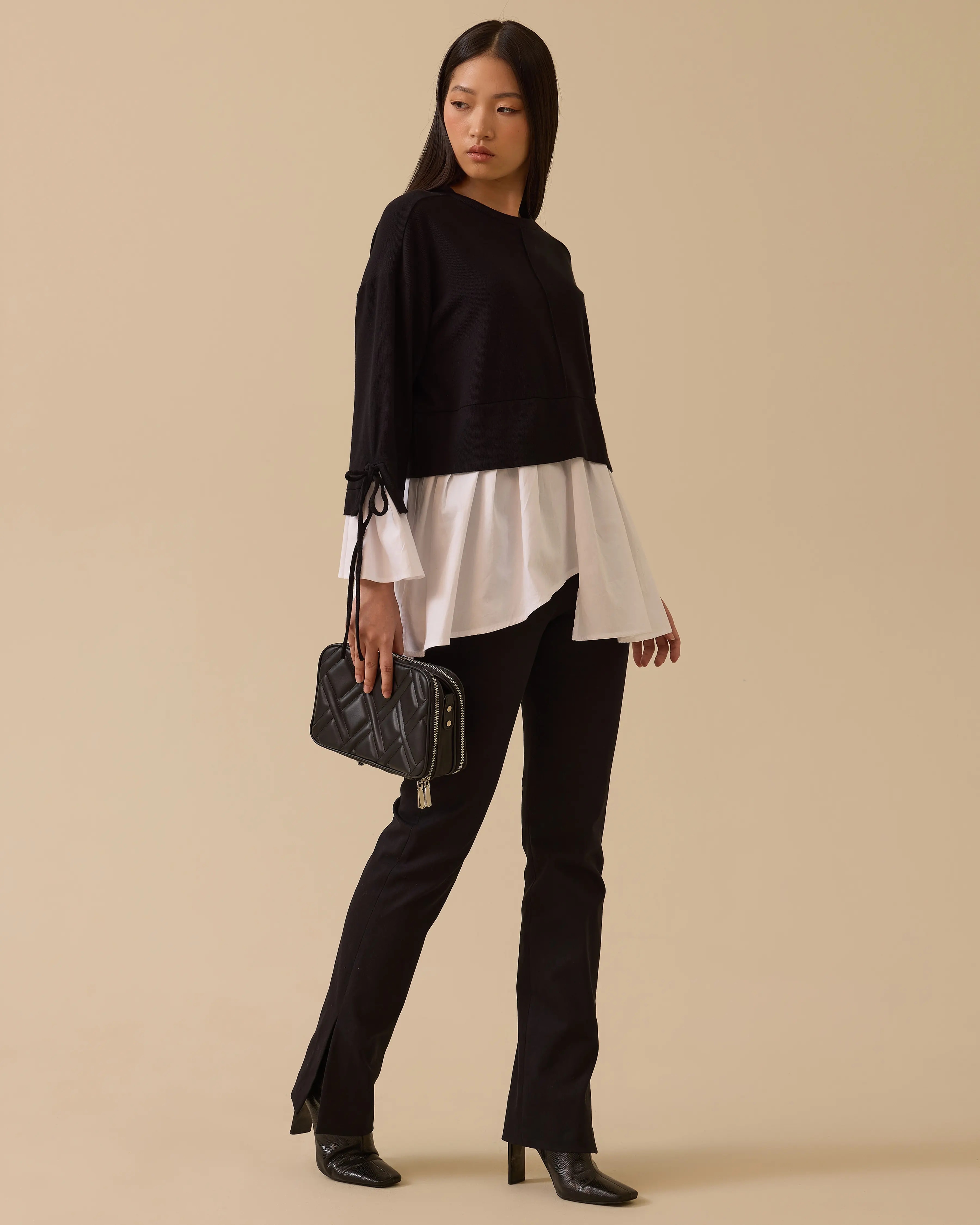 Seçil Sweatshirt 26K-SE-2522311009 - Siyah