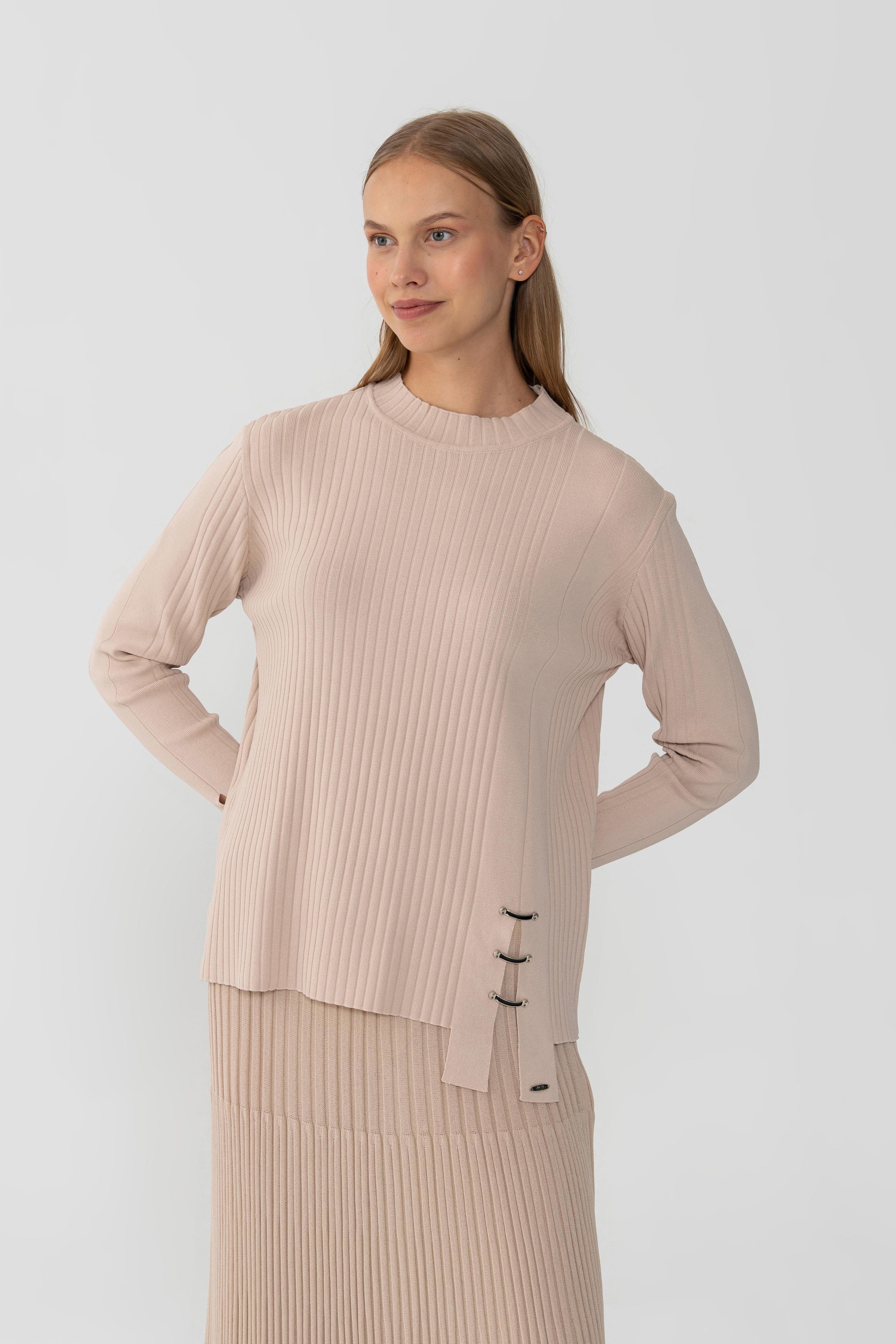 Niliwi Bluz 25Y-Nİ-3042 - Bej