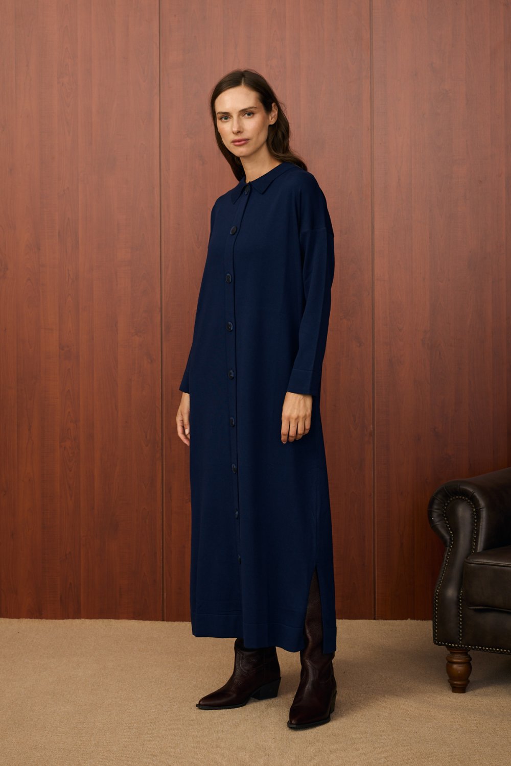 Merwish Kap 25K-MR-1522 - Lacivert