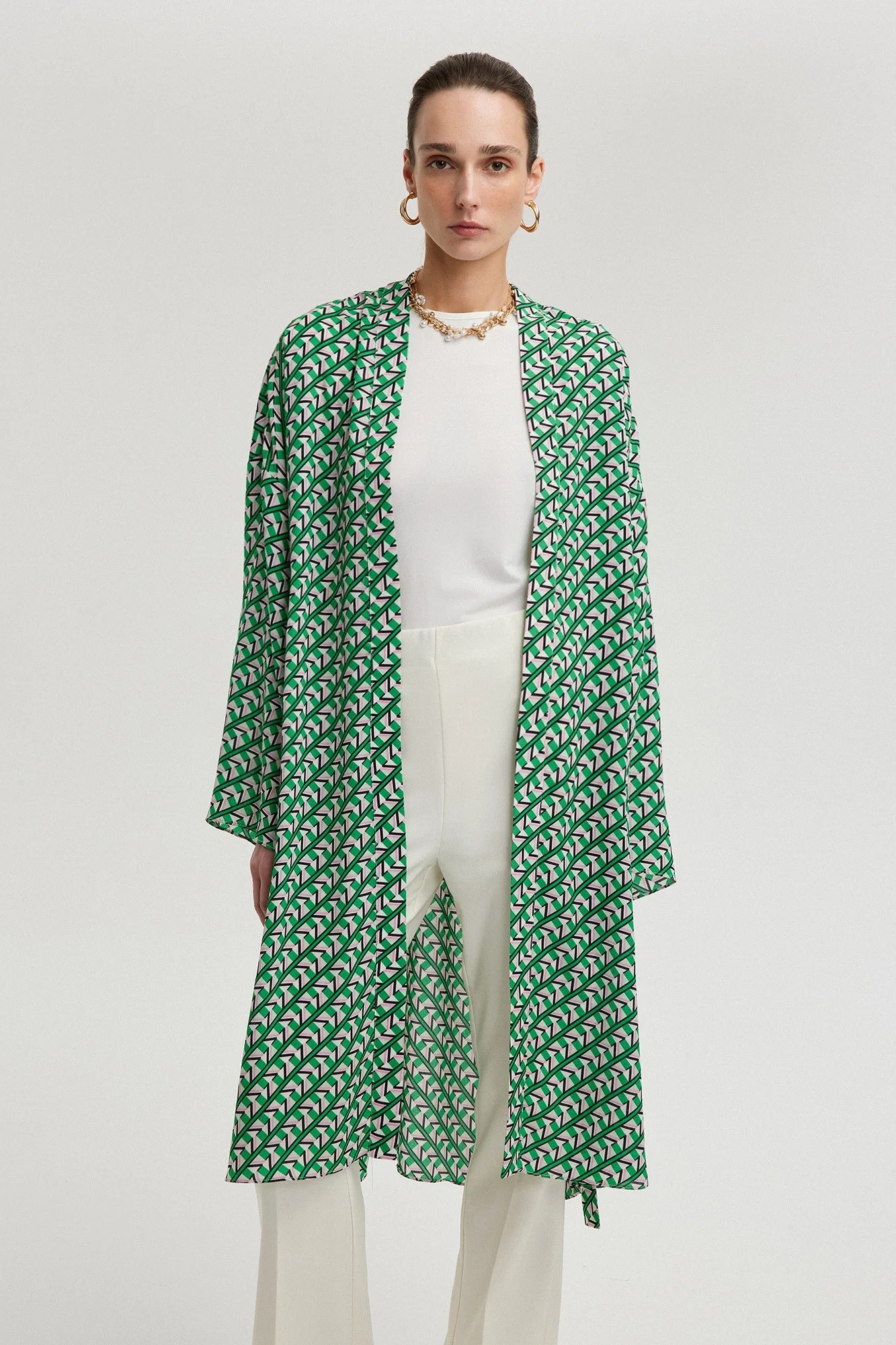 Touche Kimono 24Y1X0014 - Yeşil