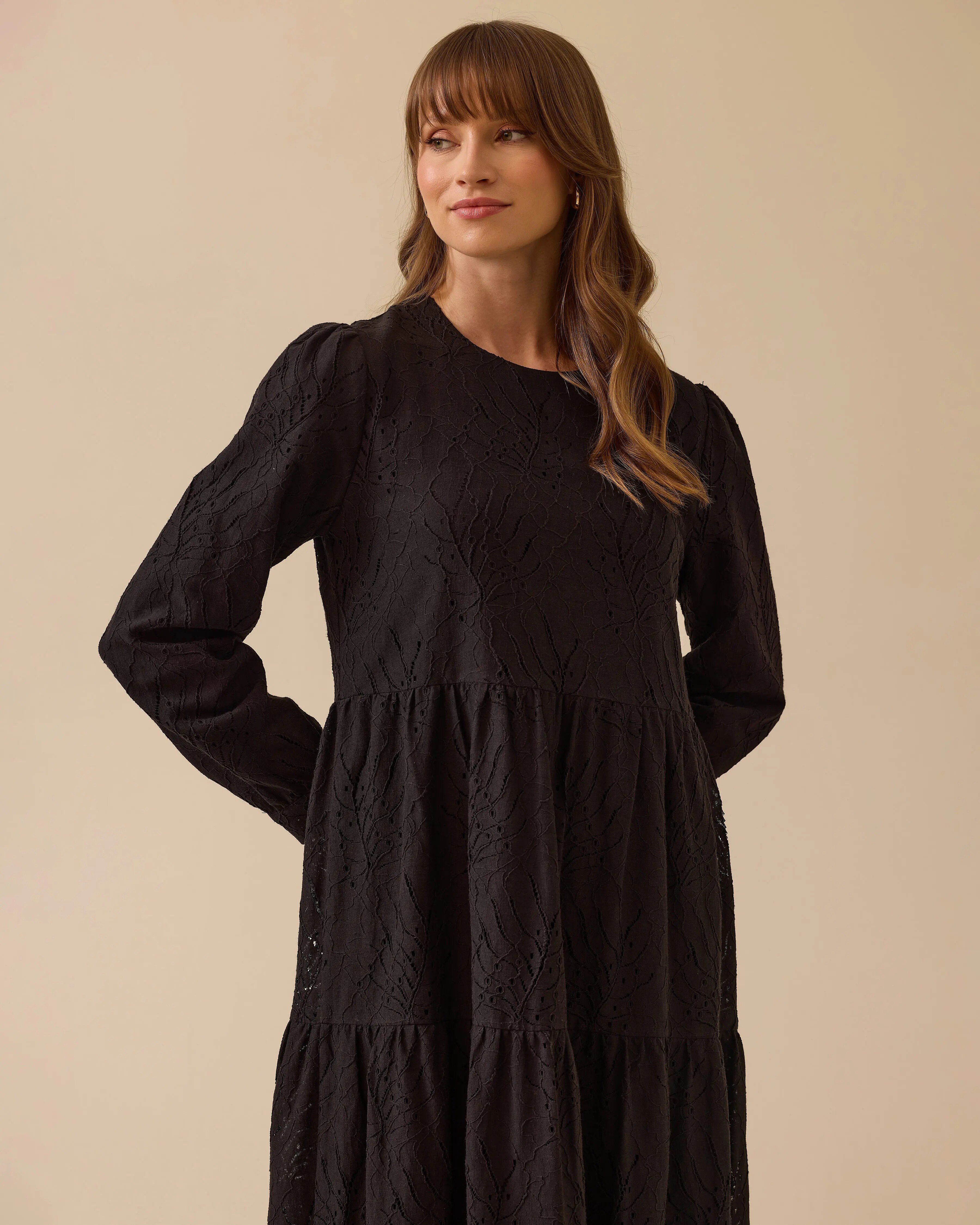 Seçil Elbise 25Y-SE-2511311027 - Black