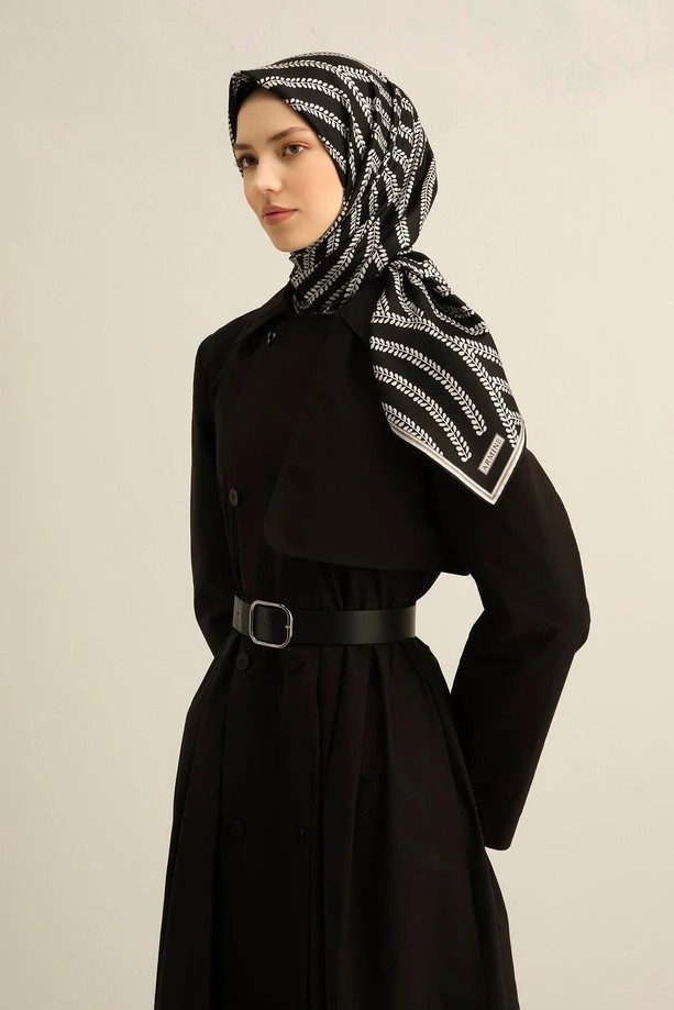 Armine Eşarp İpek Tivil 9351DT - 55