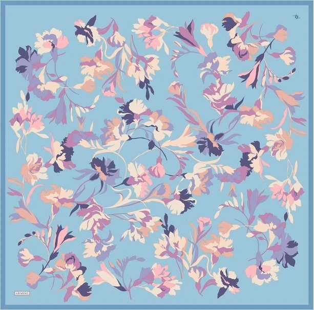 Armine Eşarp İpek Tivil 9342DT - 34
