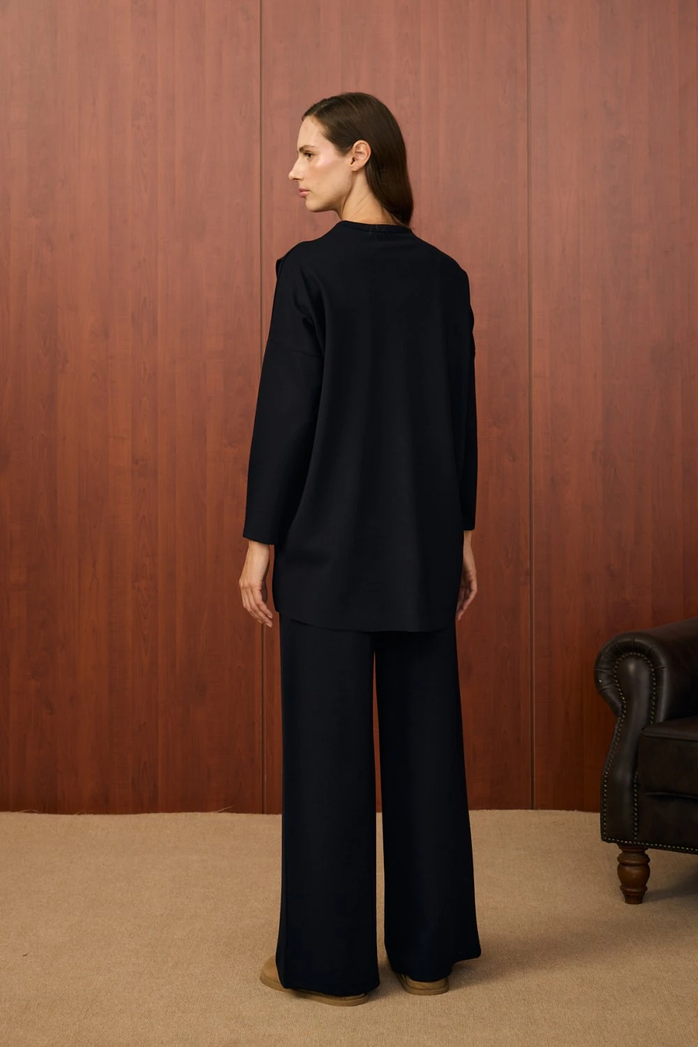 Merwish Takım 25K-MR-1582 - Siyah