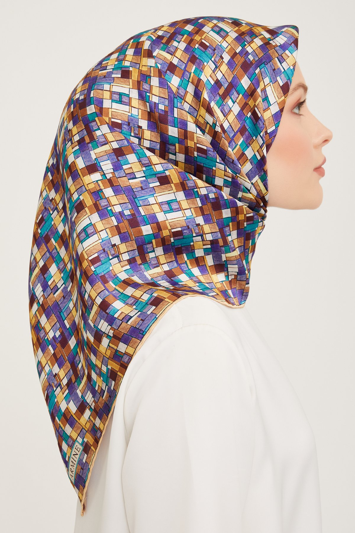 Armine  Silk Twill Scarf 9004DT