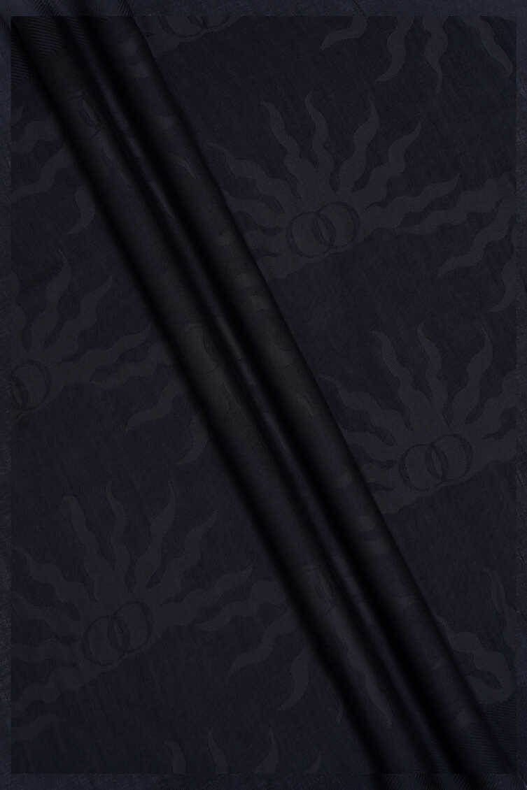 İmannoor Şal Tencel Yün 25Y-İM-3038 - Siyah
