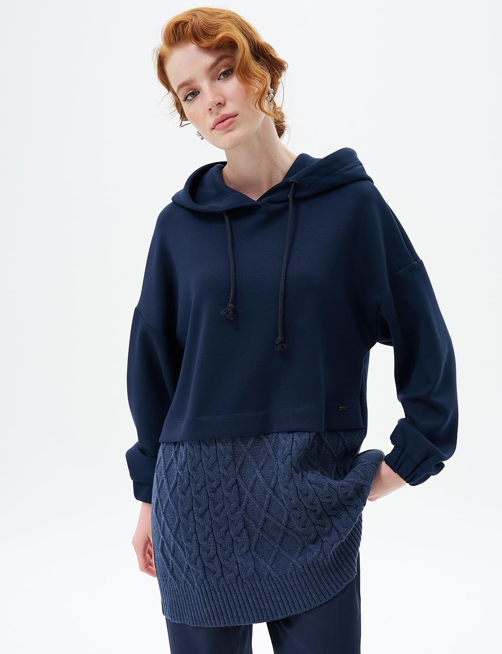 Kayra Sweatshirt 31004 - Koyu Lacivert