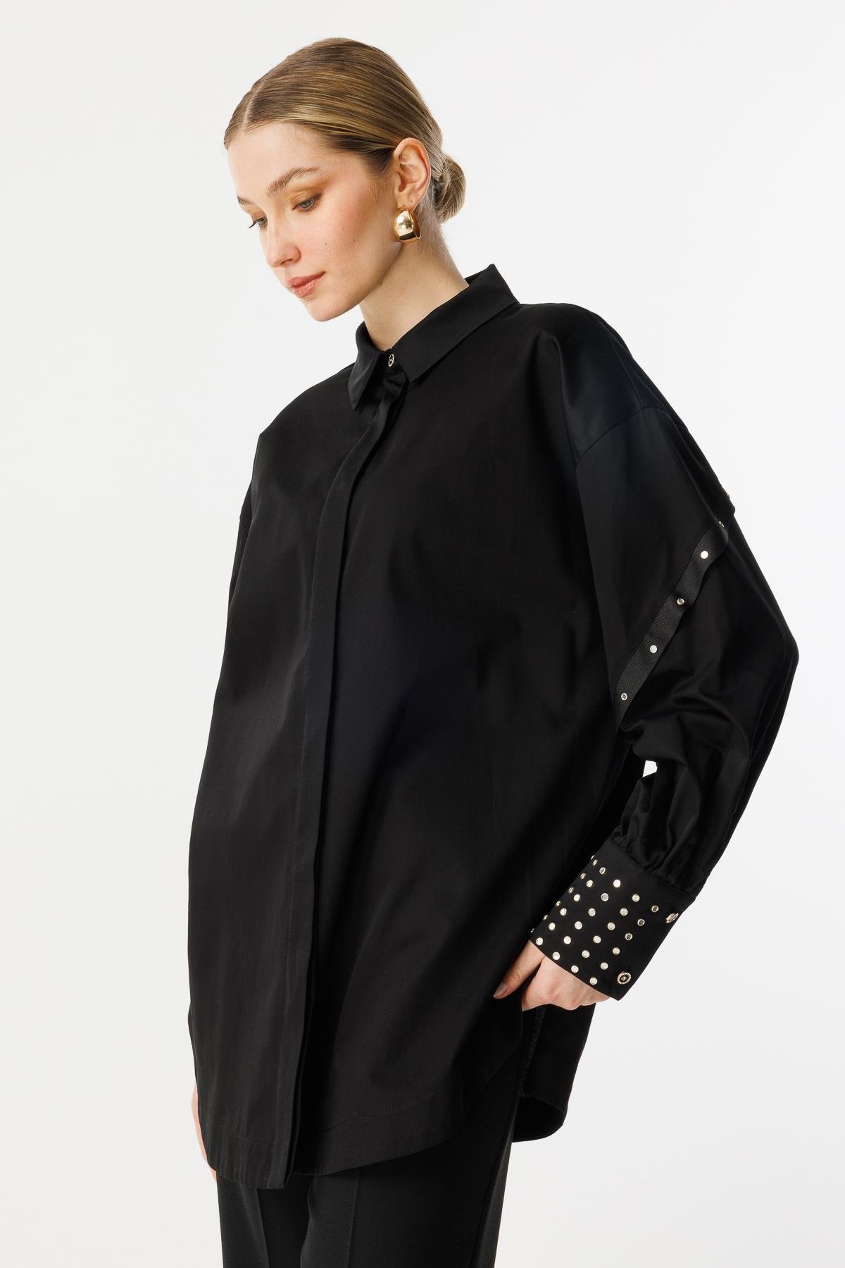 Ghisa Tunik 25Y-GH-4849 - Siyah