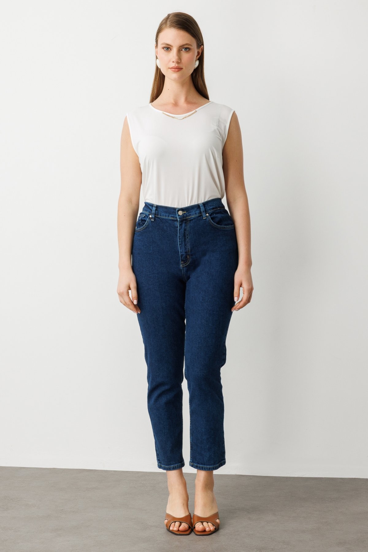 Ekol Pantolon 25Y-EK-02126 - İndigo